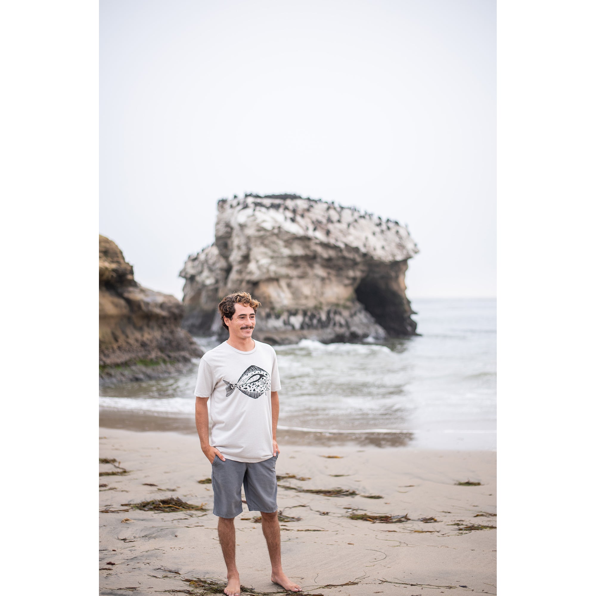 Halibut Shirt on Model