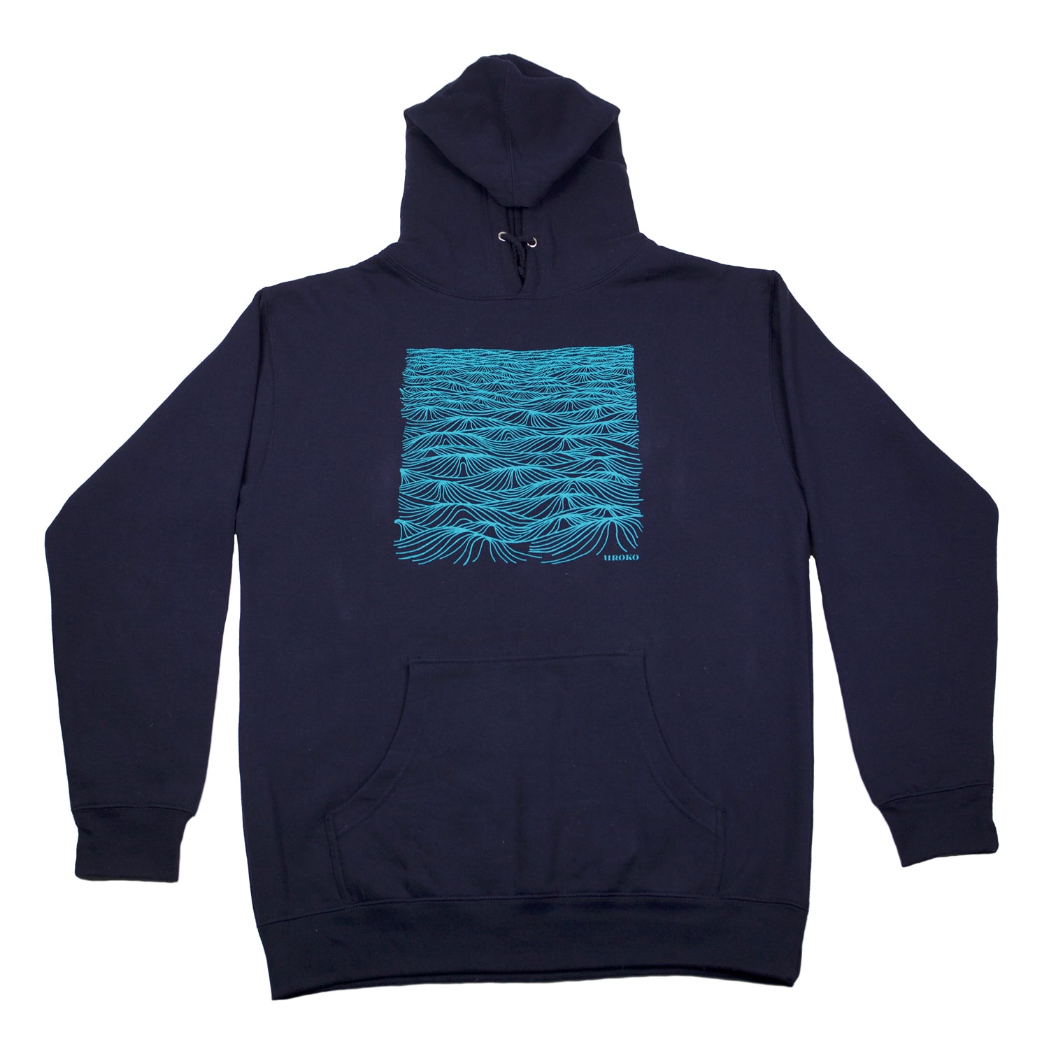 Ocean Hoodie in Navy Blue