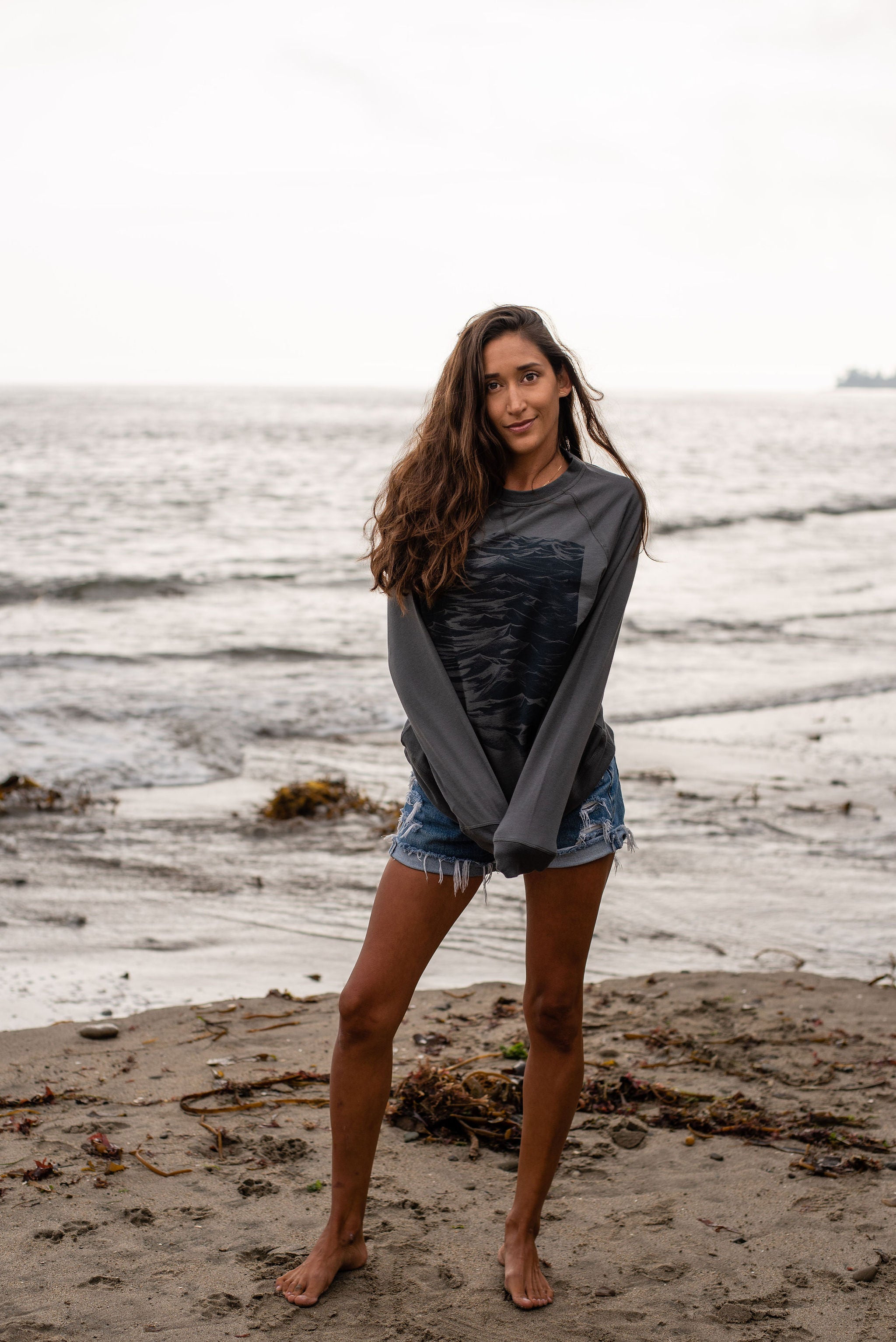 Comfortable Seaside Long Sleeve Shirt