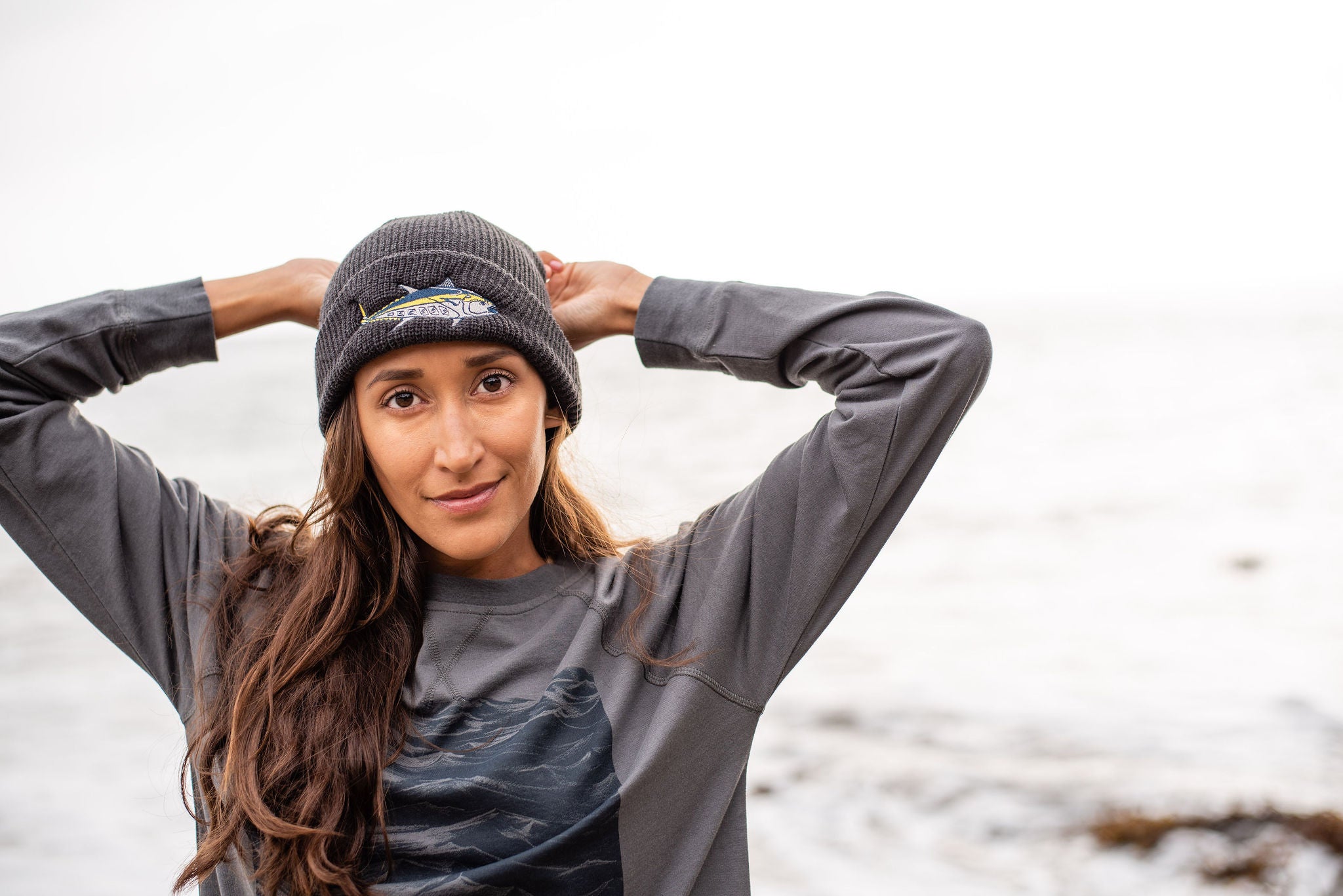 Grey Bluefin Tuna Beanie